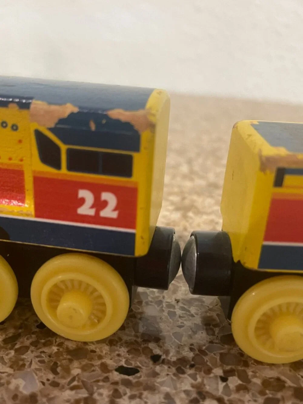 REBECCA Thomas Wooden Train with tender - HTF